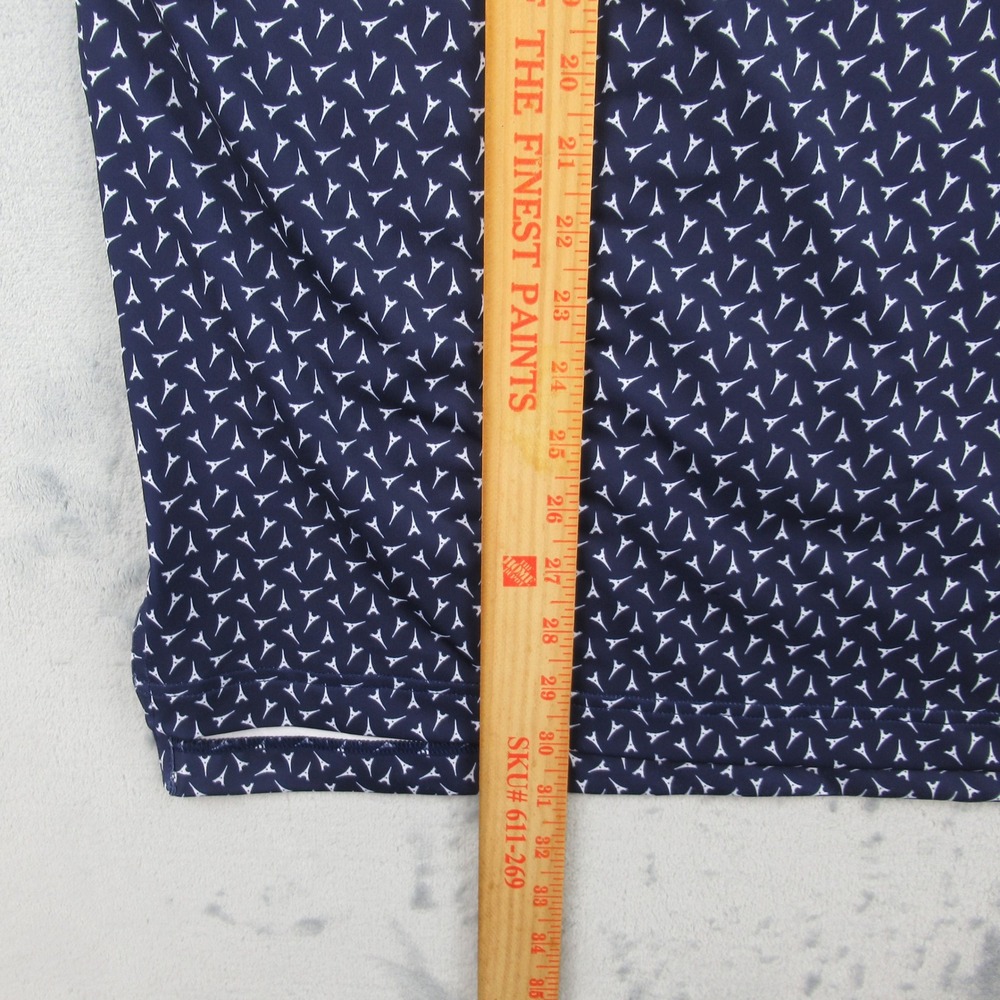 Peter Millar Ryder Cup 2018 Le Golf National France Polo Shirt Navy Eiffel L - Picture 8 of 9